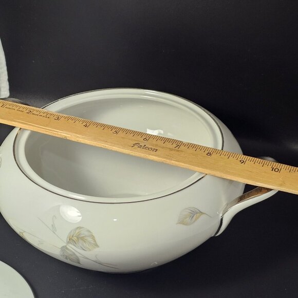 Edelstein Normandy Open Serving Bowl & Covered Bowl Made in Germany 10" - Picture 15 of 16